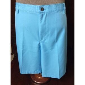 Izod Swingflex Chino‎ Golf Shorts Mens 42 Blue Casual Outdoor Athletic Outdoor